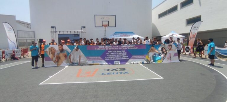 Todo listo para el Torneo de Baloncesto 3×3 Ceuta Emociona