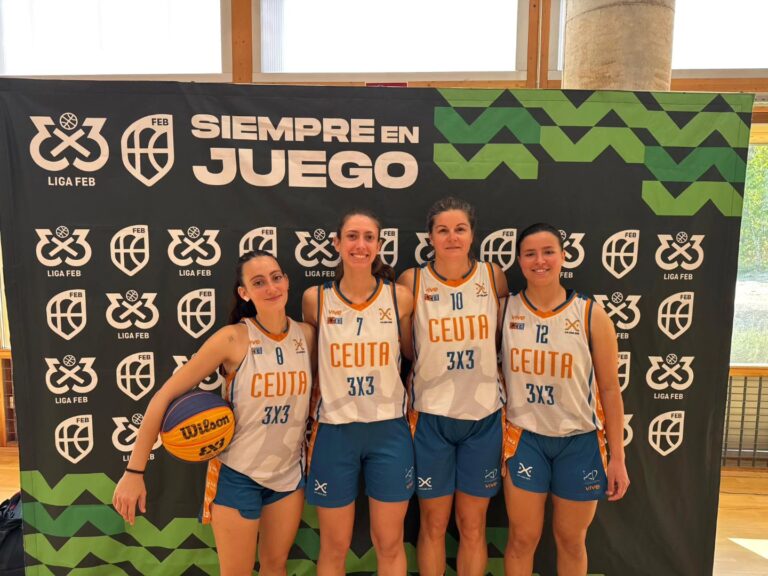 El equipo femenino Ceuta 3×3 finaliza su participación en la Liga de Invierno FEB