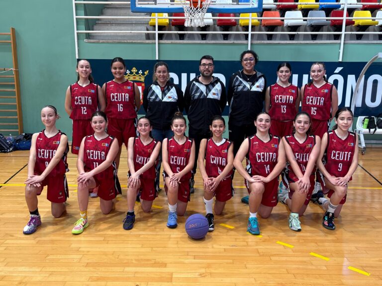 La selección minibasket femenina de Ceuta competirá en el Campeonato de España en Salou